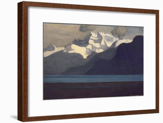 Lac Leman and Les Dents-Du-Midi, 1919-Félix Vallotton-Framed Giclee Print