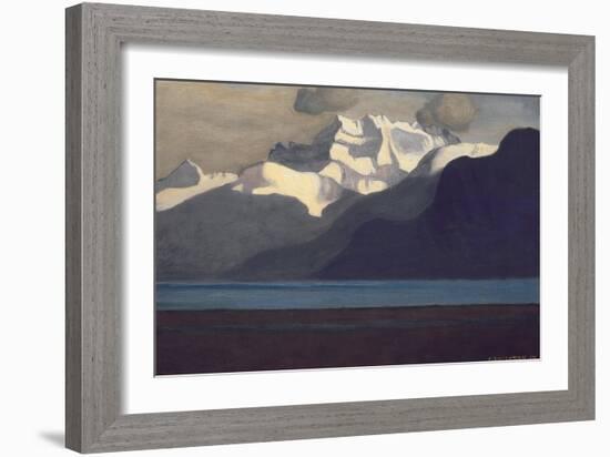 Lac Leman and Les Dents-Du-Midi, 1919-Félix Vallotton-Framed Giclee Print