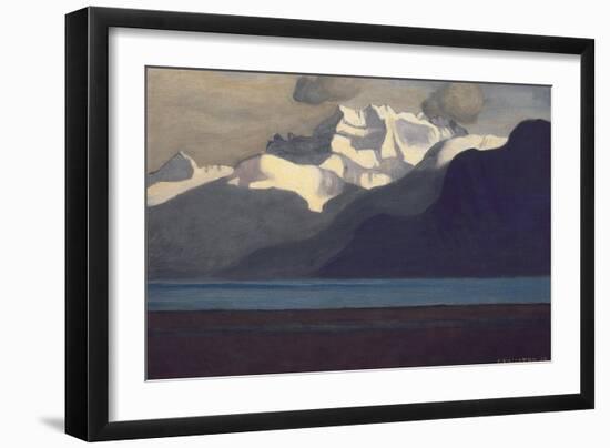 Lac Leman and Les Dents-Du-Midi, 1919-Félix Vallotton-Framed Giclee Print