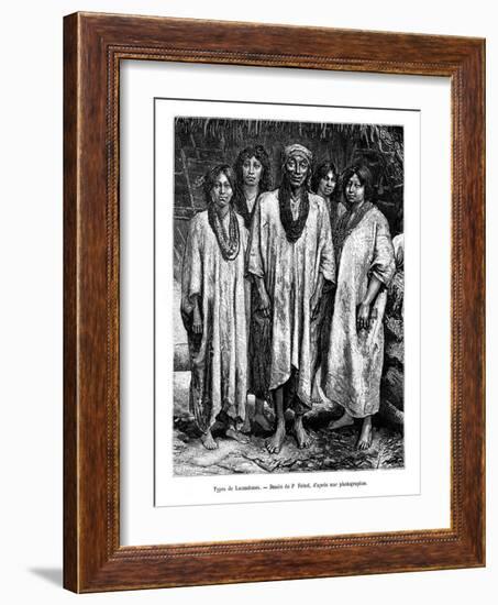 Lacandon People, 19th Century-Pierre Fritel-Framed Giclee Print