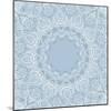 Lace Background: Mandala-Katyau-Mounted Art Print