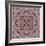 Lace Background: Mandala-Katyau-Framed Premium Giclee Print