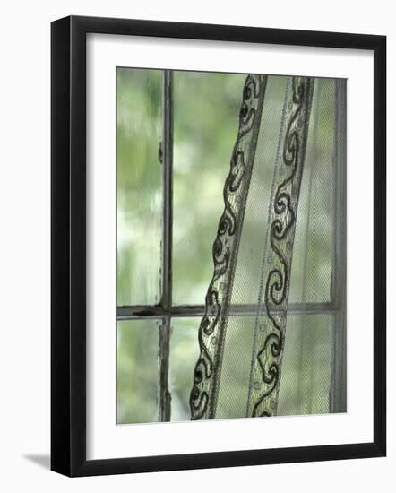 Lace Curtains in Mining Ghost Town, Nevada City, Montana, USA-Jamie & Judy Wild-Framed Photographic Print