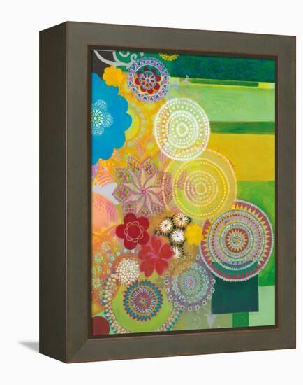 Lace Curve-Jeanne Wassenaar-Framed Stretched Canvas