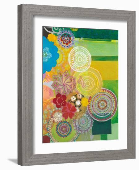 Lace Curve-Jeanne Wassenaar-Framed Art Print