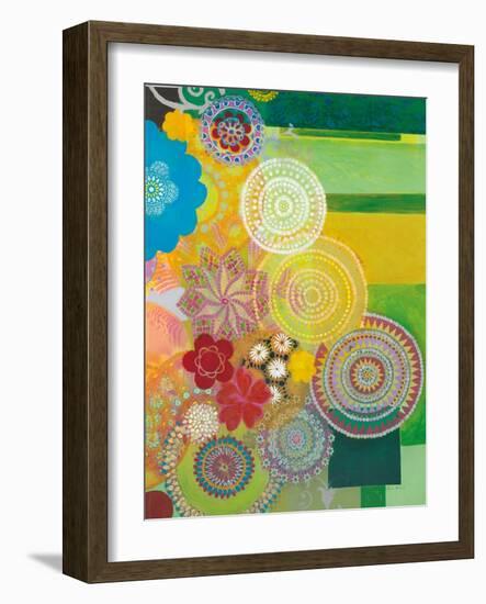 Lace Curve-Jeanne Wassenaar-Framed Art Print