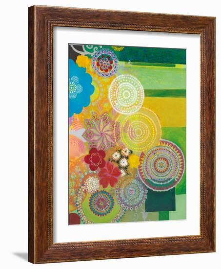 Lace Curve-Jeanne Wassenaar-Framed Art Print