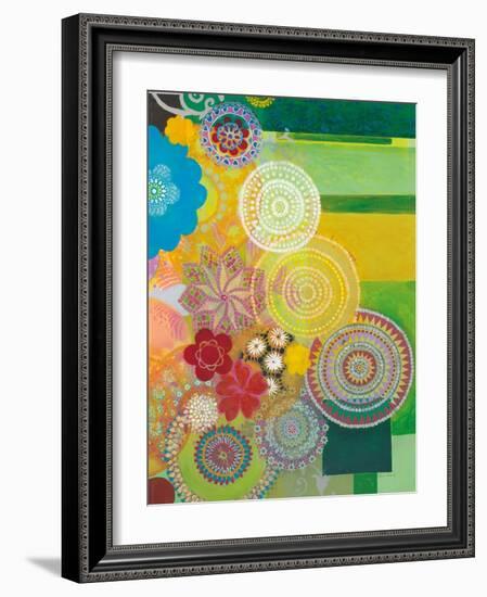 Lace Curve-Jeanne Wassenaar-Framed Art Print