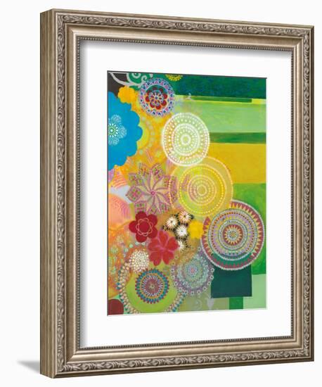 Lace Curve-Jeanne Wassenaar-Framed Art Print