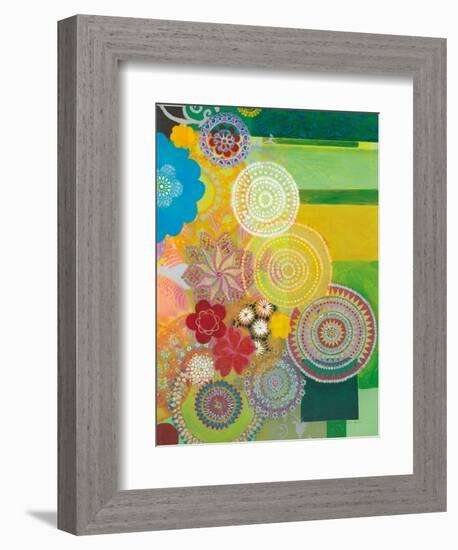 Lace Curve-Jeanne Wassenaar-Framed Art Print