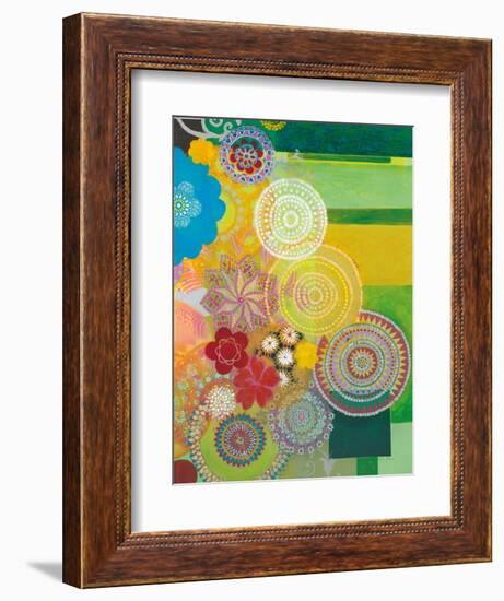 Lace Curve-Jeanne Wassenaar-Framed Art Print