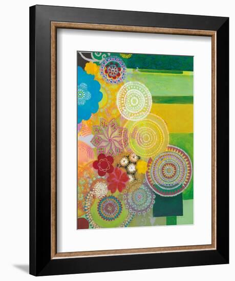 Lace Curve-Jeanne Wassenaar-Framed Art Print