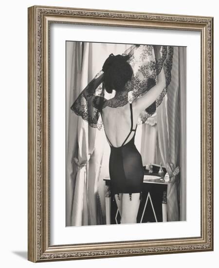 Lace Reflections-Frances Pellegrini-Framed Art Print