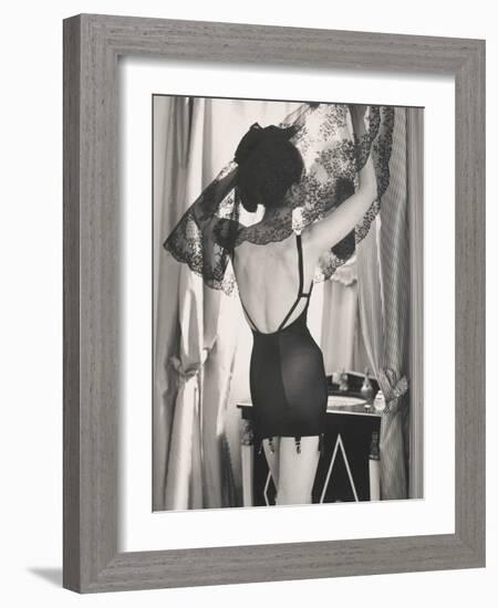 Lace Reflections-Frances Pellegrini-Framed Art Print