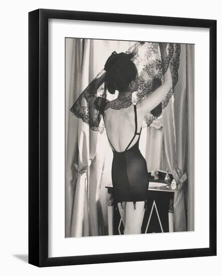 Lace Reflections-Frances Pellegrini-Framed Art Print