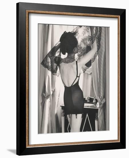 Lace Reflections-Frances Pellegrini-Framed Art Print