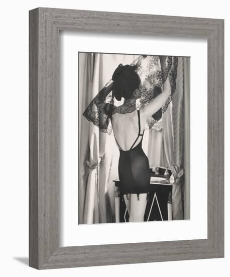 Lace Reflections-Frances Pellegrini-Framed Art Print