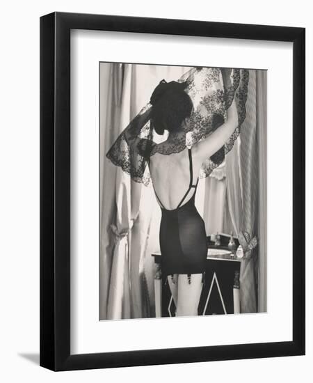 Lace Reflections-Frances Pellegrini-Framed Art Print