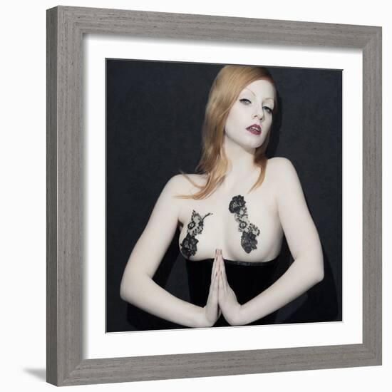 Lace-Sabina Rosch-Framed Photographic Print