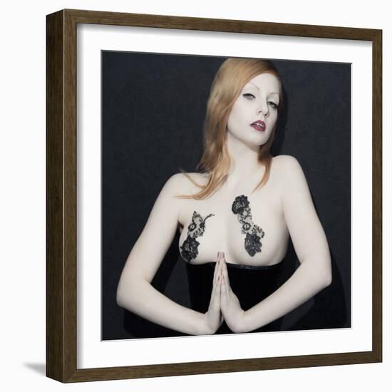 Lace-Sabina Rosch-Framed Photographic Print