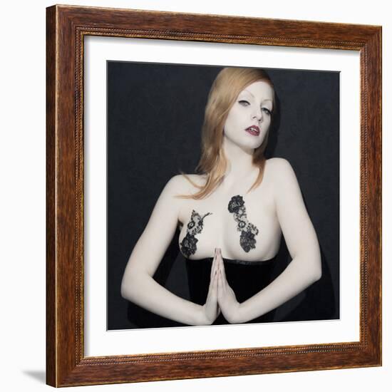 Lace-Sabina Rosch-Framed Photographic Print