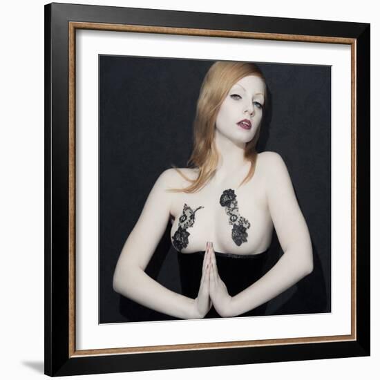 Lace-Sabina Rosch-Framed Photographic Print