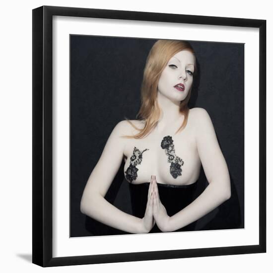 Lace-Sabina Rosch-Framed Photographic Print