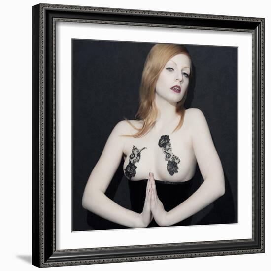 Lace-Sabina Rosch-Framed Photographic Print