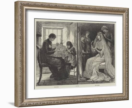Lace-Francis S. Walker-Framed Giclee Print