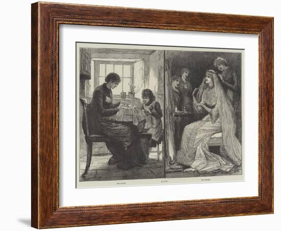 Lace-Francis S. Walker-Framed Giclee Print