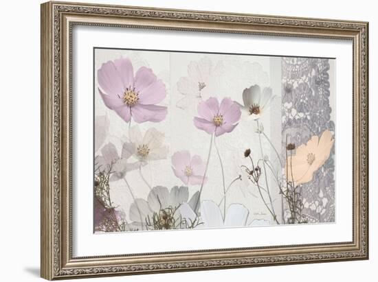 Lacey Petals 1-Matina Theodosiou-Framed Art Print