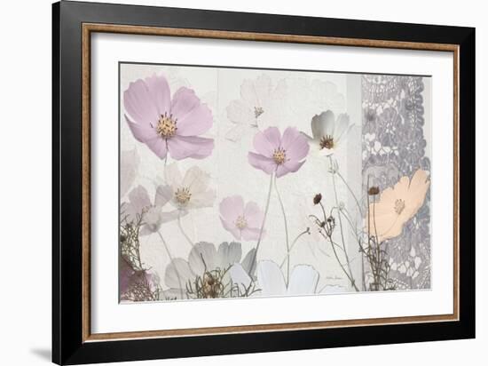 Lacey Petals 1-Matina Theodosiou-Framed Art Print