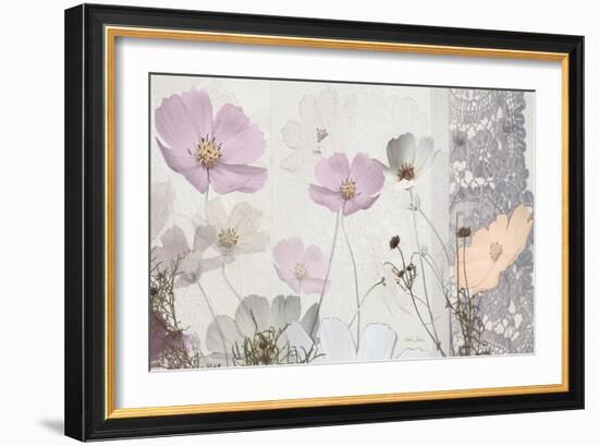 Lacey Petals 1-Matina Theodosiou-Framed Art Print