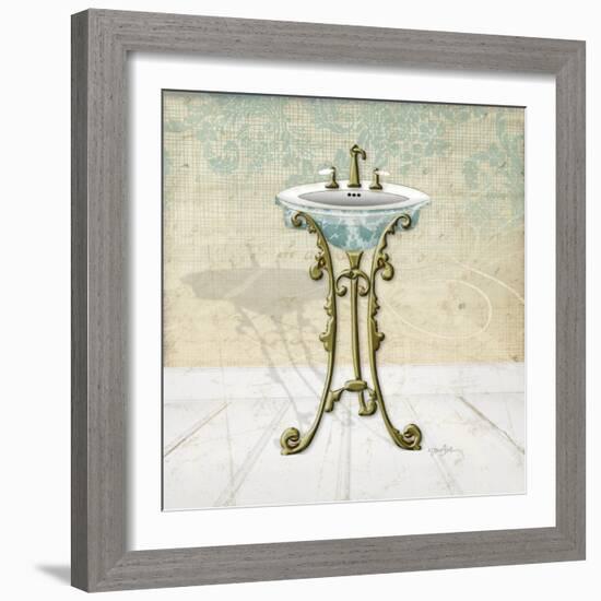 Lacey Sink 3-Diane Stimson-Framed Art Print