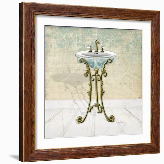 Lacey Sink 3-Diane Stimson-Framed Art Print