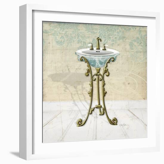 Lacey Sink 3-Diane Stimson-Framed Art Print