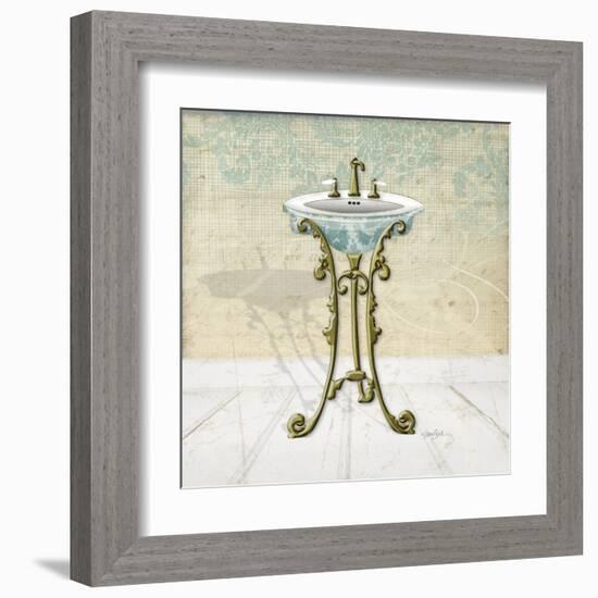 Lacey Sink 3-Diane Stimson-Framed Art Print