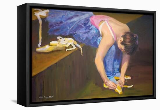 Lacing (Oil on Board)-William Ireland-Framed Premier Image Canvas