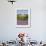 Lacoste and Lavender Fields, Luberon, Vaucluse Provence, France-Doug Pearson-Framed Photographic Print displayed on a wall