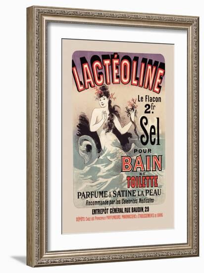 Lacteoline-Jules Ch?ret-Framed Art Print
