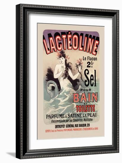 Lacteoline-Jules Chéret-Framed Art Print