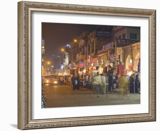 Lad Bazaar, Hyderabad, Andhra Pradesh State, India-Marco Cristofori-Framed Photographic Print