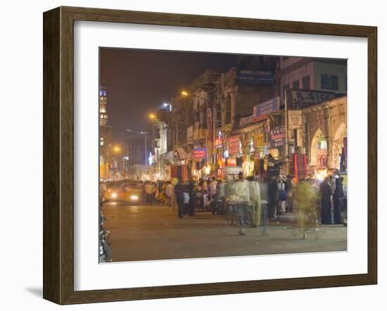 Lad Bazaar, Hyderabad, Andhra Pradesh State, India-Marco Cristofori-Framed Photographic Print