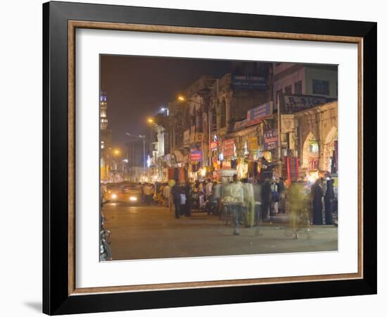 Lad Bazaar, Hyderabad, Andhra Pradesh State, India-Marco Cristofori-Framed Photographic Print