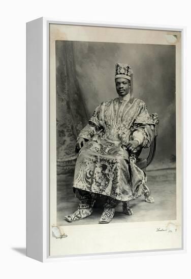 Ladapo Samuel Ademola, Later the 7th Alake of Abeokuta, England, 1904-Louis Adolph Langfier-Framed Premier Image Canvas