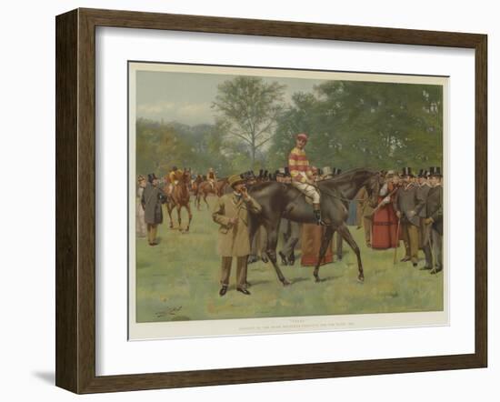 Ladas-Isaac J. Cullin-Framed Giclee Print