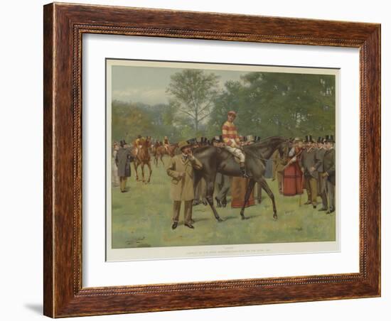 Ladas-Isaac J. Cullin-Framed Giclee Print