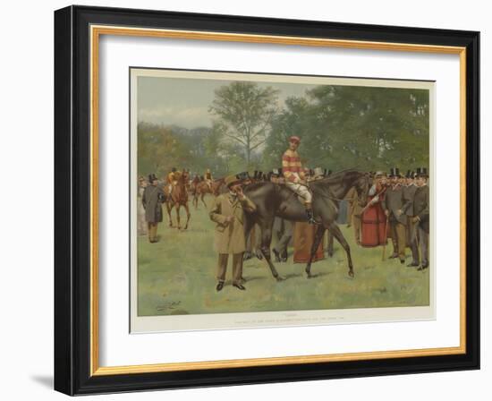 Ladas-Isaac J. Cullin-Framed Giclee Print