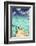 Ladder Leading to the Ocean, Maldives, Indian Ocean, Asia-Sakis Papadopoulos-Framed Photographic Print
