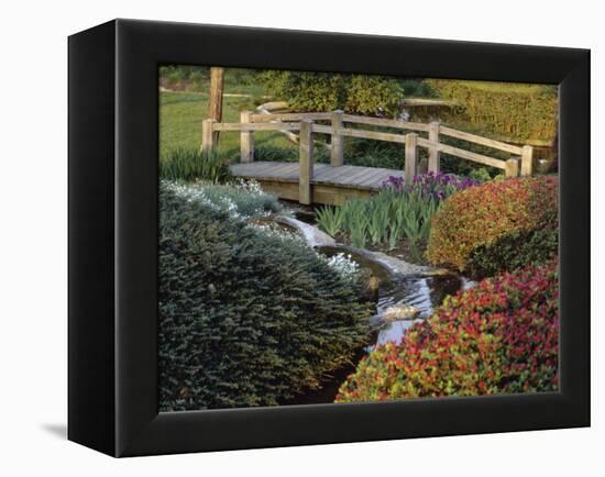 Ladew Topiary Gardens and Manor House, Jacksonville, Maryland-null-Framed Premier Image Canvas